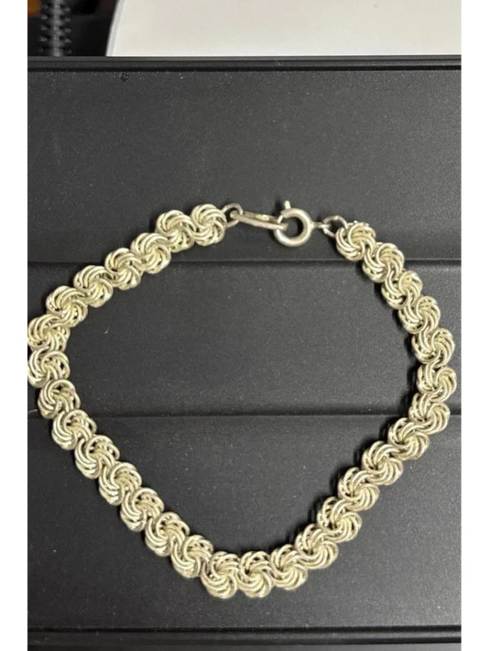 Silver bracelet